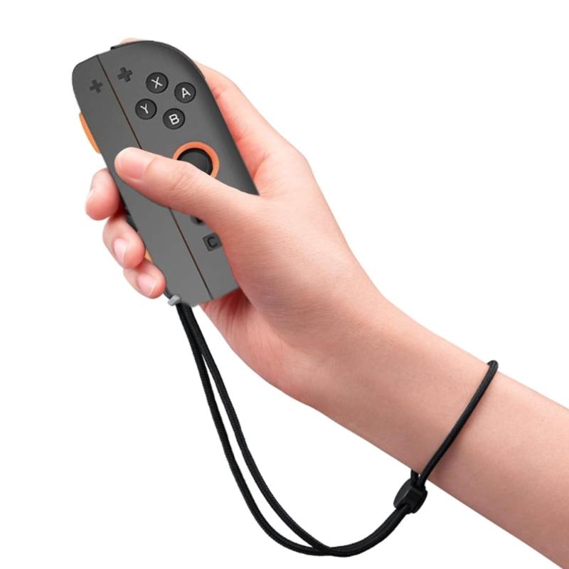 1 Par de Correa de Muñeca para Controlador NS2 Cordón Antiperdida Reemplazo Cuerda Cómoda para la Mano Accesorio para Videojuegos