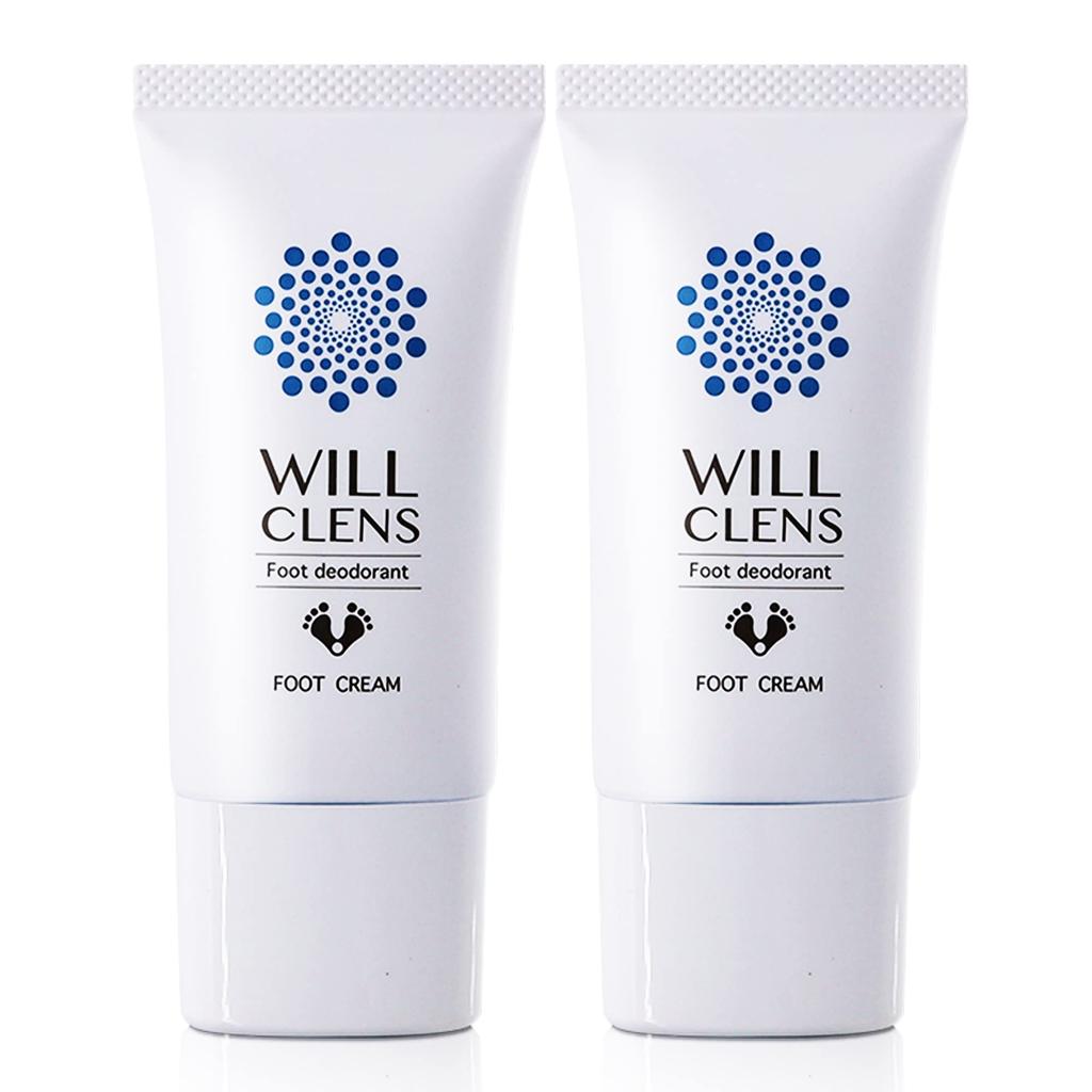 Will Cleanse Foot Cream of Foot Deodorizing Cream (Set 2)