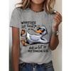 Women's T Shirt Print Graphic Animal Bird Vintage Stylish Classic Short Sleeve Crew Neck Round Neck Regular Tops Daily