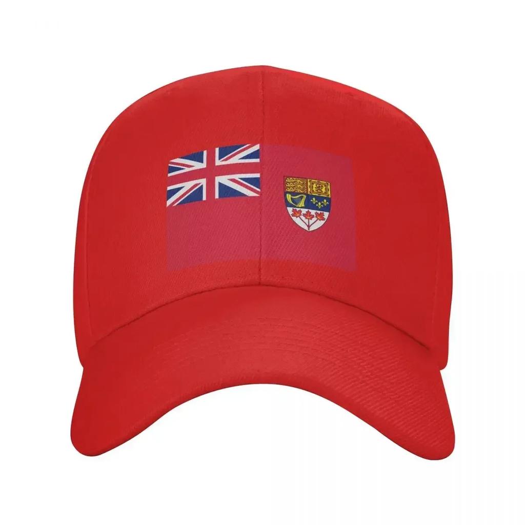 Canada Red Ensign Flag Vintage Canadian Symbol HD High Quality Online Store Baseball Cap Birthday Elegant Women's Hats Men's