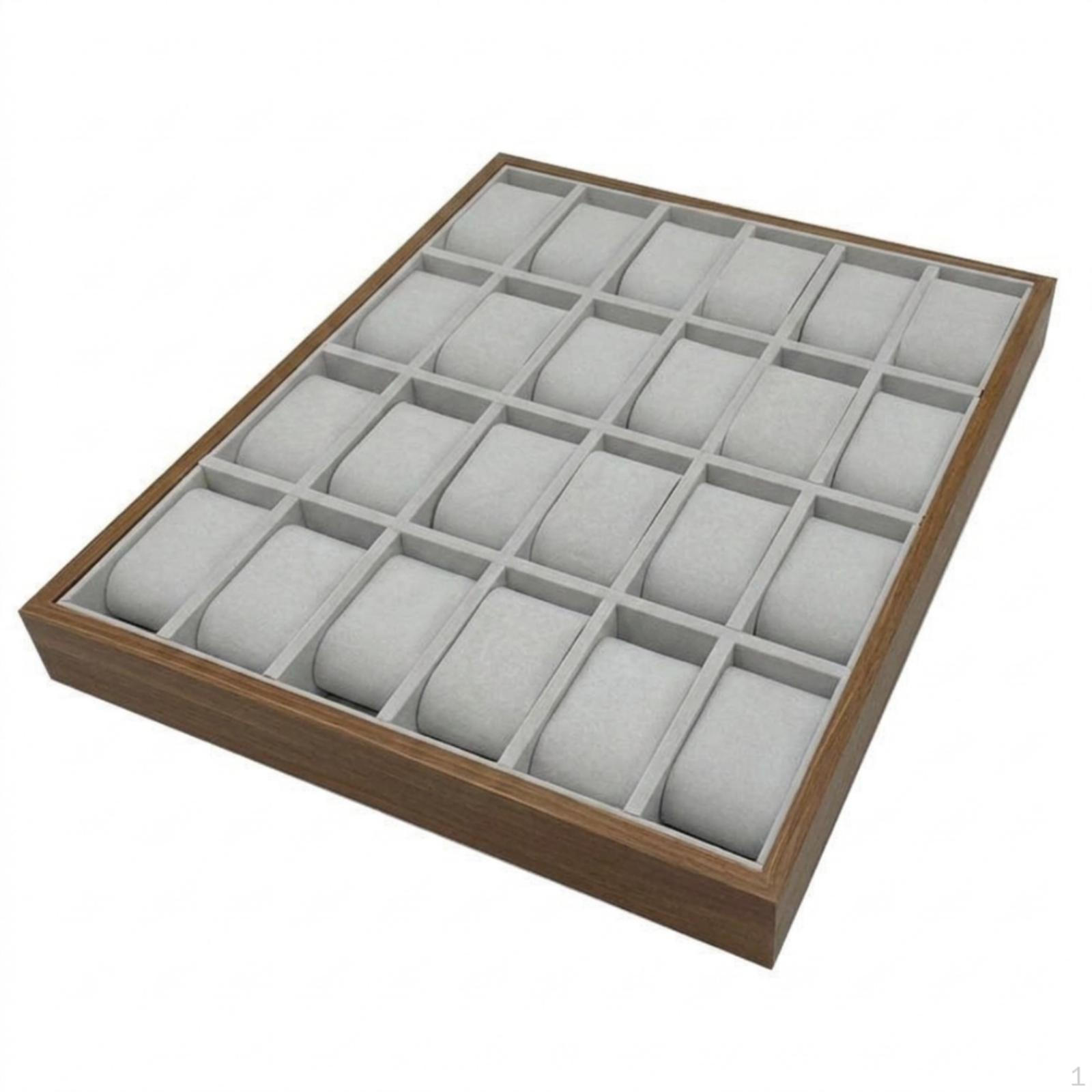 Watch Display Box Lumber Storage Walnut