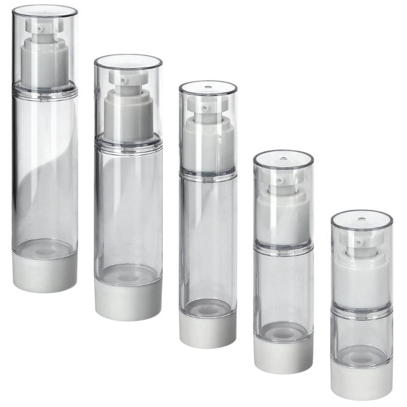 Travel bottles for airplane luggage for cosmetics, set of 5