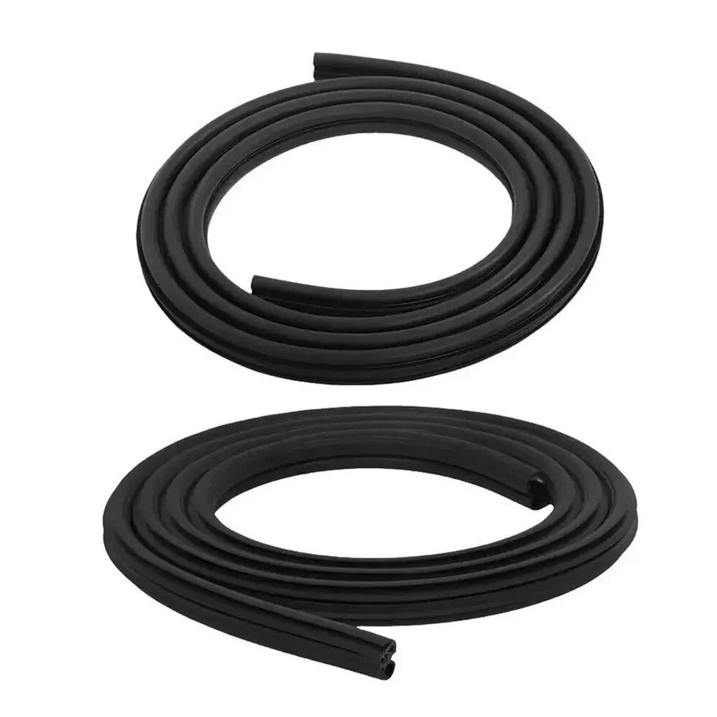 2PCS Front Door Weatherstrip Seal For Dodge Ram 1500 2500 3500 1994-2002