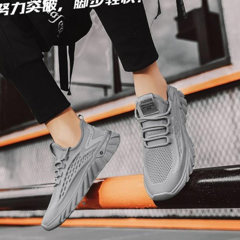 Spring New Golf Shoes Men's Lace Up Comfortable Casual Walking Shoes Outdoor Jogging Shoes