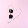 Women Simple Nonslip Gold Color Alloy Eyeglass Chain for Glasses Accessories