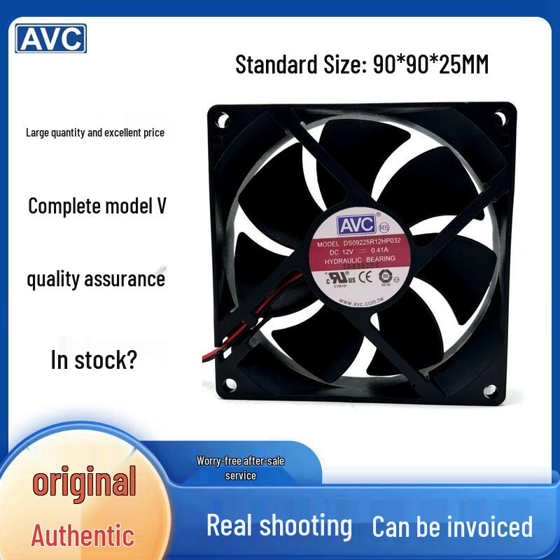 AVC 9025 9cm 4-Pin PWM Hydraulic Bearing CPU Cooling Fan