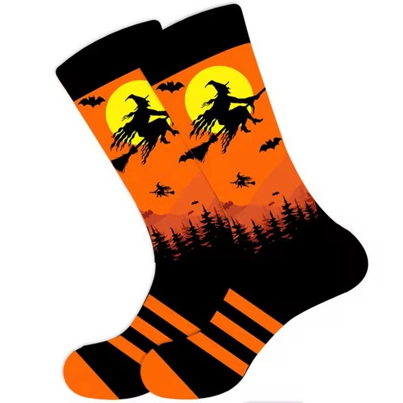 AB New Fashion Socks for Men and Women Colorful Cartoon Animal Cotton Sock Hip Hop Funny Plant Mushroom Bird Stocking