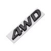 Logo 4WD in Metallo 3D Adesivi Decalcomanie Emblema Distintivo per Portellone Posteriore Parafango Auto Styling Accessori Per Hyundai IX25 IX35 Tucson Santafe