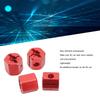 4PCS 12mm Hex Adapter Aluminum Alloy 12mm Wheel Hex Hub Drive Adapters for   SCX10 90046 for D90 1Celsius10 RC Car