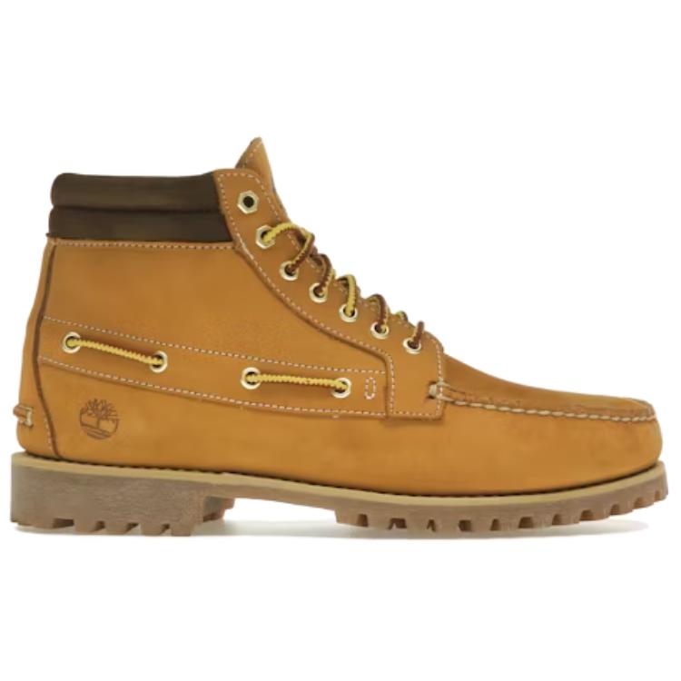 Timberland 7-Eye Authentic Mid Lace-Up Boot Wheat Unisex Sneakers Tan TB0A2N4C-754