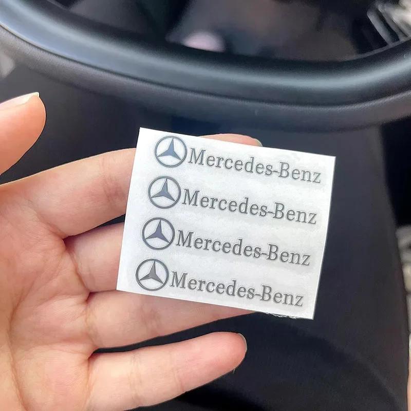 

Car Sticker Car Logo Stickers Metal emblem Accessories For Mercedes Benz AMG W206 W204 W205 W212 W213 W221 W222 W223 W251 W464 W