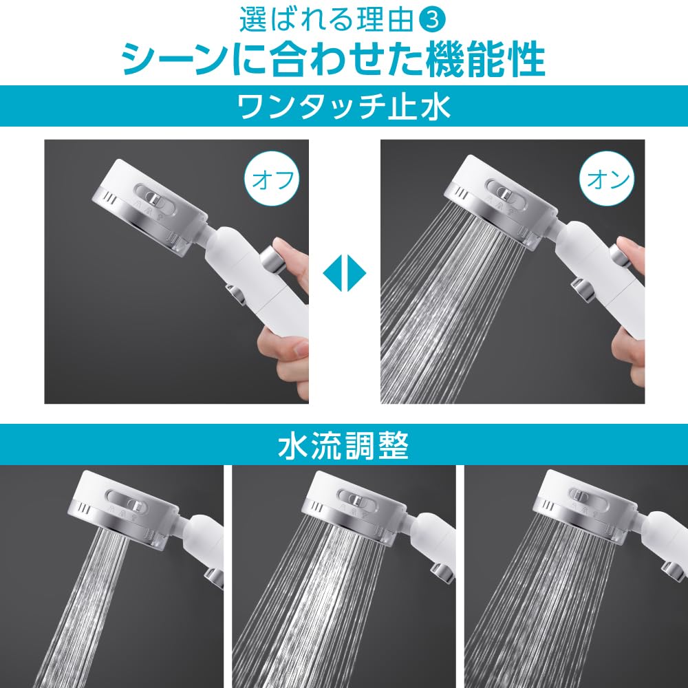 Best Buy Triple Award Himaruya Seisakusho Shower Japanese Chlorine Water Water Water Stop Water Flow Angle Adapter International Standard [LDK Winner]