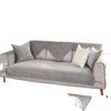 Winter New Soft Thick Comfortable Crystal Plush Sofa Cushion Cushion Towel Cover Non-Slip Window Cushion