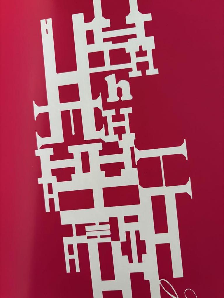 [USED] Hajime Tachibana's first art book, Hajime Tachibana Typography