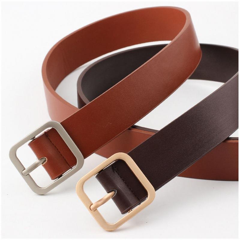 Stylish 2024 Autumn Winter Womens Alloy Buckle Belt For Slimming With Versatile Design