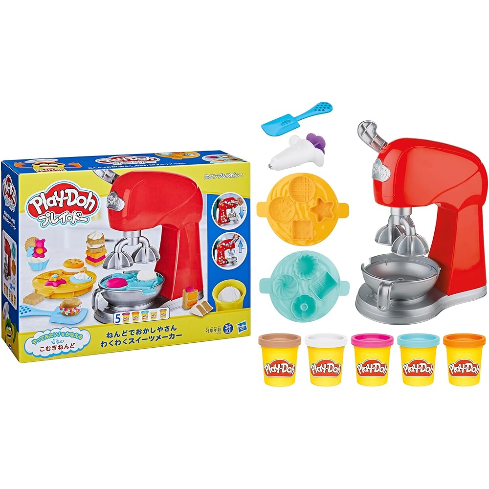 Play-Doh Kitchen Creations Magical Mixer Playset with Accessories for Kids 3+ Art and Craft Toy