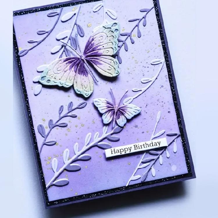 Butterfly Die Cut Scrapbooking Cutting Dies Templates For Scrapbooking Journal Packaging Photo Album Decoration