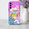 R-Rugrat-T C-Chuckie A-Angelica Phone Case For Samsung Galaxy A73,A72,A71,A70,A53,A52,A51,Soft Silicone Black Cover