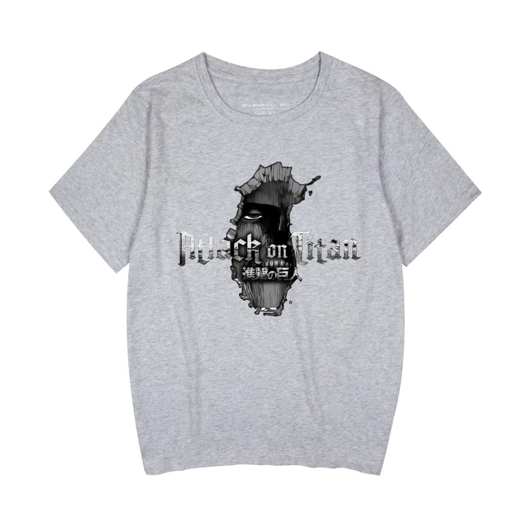 Suncomics ATTACK ON TITAN the Giant Summer Anime Casual Couple Cotton Short Sleeves
