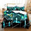 3D Game Geometry Dash Comfortable Duvet Quilt Cover Pillowcase Bedding Set Children Bedroom Decoration Home Textile