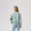 Levis Relaxed Short Casual Style Simple Design Street Fashion Denim Jacket Unisex Jackets 006EZ-0002