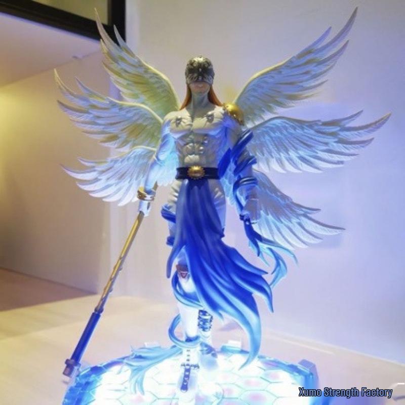 Digimon Angemon & Ophanimon Leuchtende Anime-Figur - Mondtempel-Edition