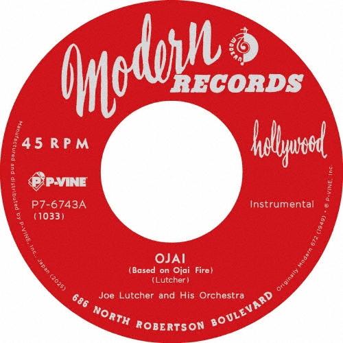 

7inch Record JOE LUTCHER - Ojai P76743 P-VINE 2025 Japan Country/Folk