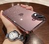Glitter Transparent Drop-proof Case with Lens Film for iPhone 16/17 Pro Max