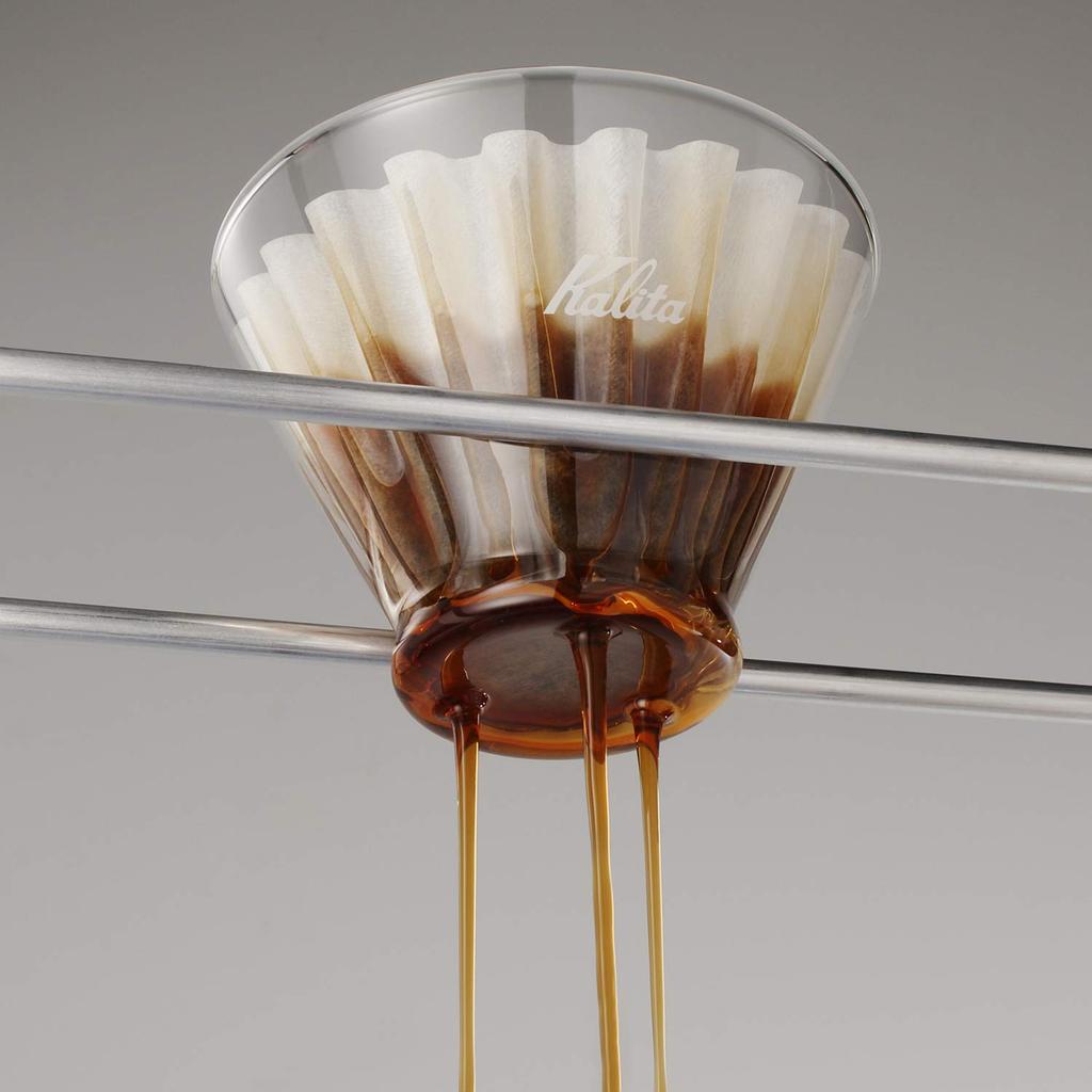 Kalita Kávový dripper čtvercový set pro 2~4 osoby WDG-185 #44315