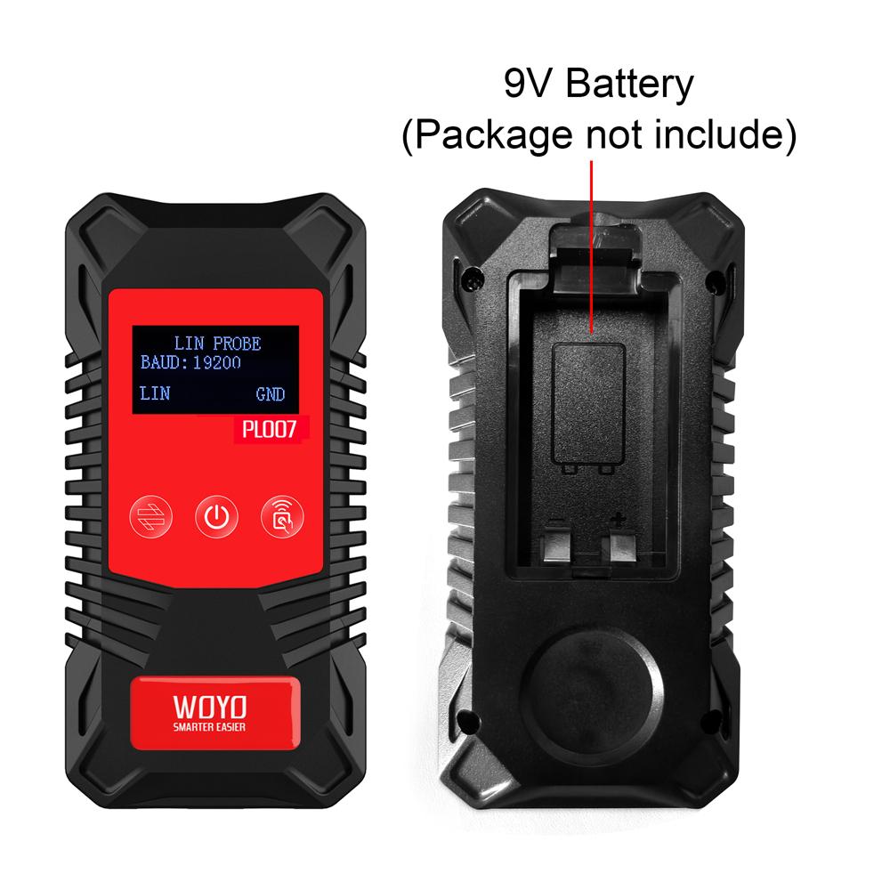 Digital CAN LIN BUS Tester Analyzer PWM Signal Detector with Wireless Receiver