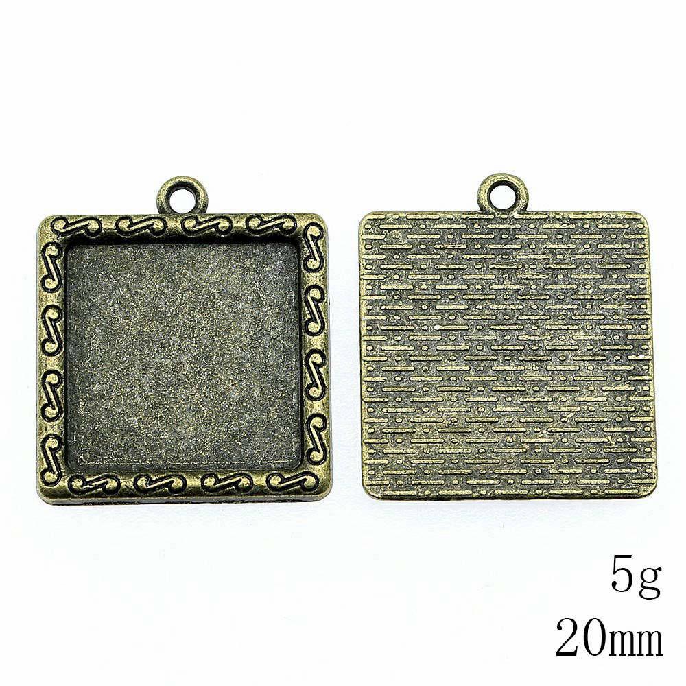 Bijuterii și Accesorii de Ziua Mamei Potrivite pentru Cabochon de Sticlă Rotund 20mm Bază Setare Tavă Bezel Piese Accesorii Bijuterii Accesorii pentru Bărbați