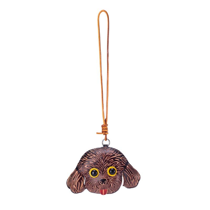 

New first-layer vegetable tanned cowhide purely handmade bag pendant genuine leather creative decorative pendant versatile key pendant