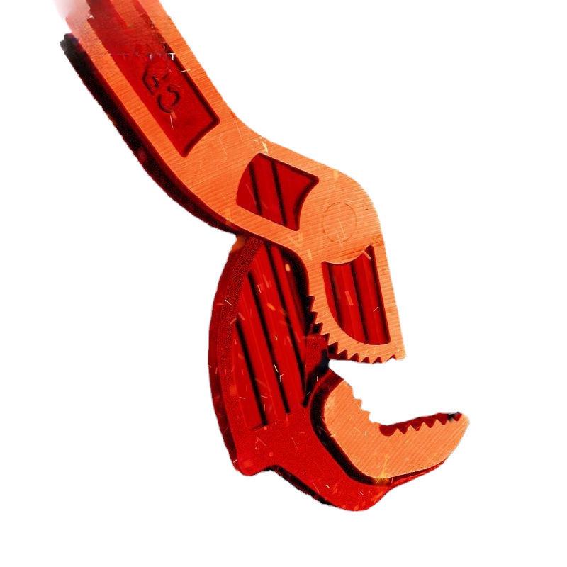 Adjustable Self-Locking Wrench Set: Quick-Open Industrial-Grade Tool for Household Repairs