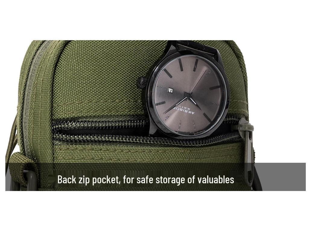 Men's Tactical Multifunctional Waist Bag - Outdoor Mountaineering & Cycling Pouch, Water Bottle Holder, Phone Bag, Crossbody Waist Belt.