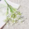 Artificial Flower Babysbreath Festive Party Wedding Bride Bouquets Outdoor Garden Ornaments Home Table Center Handmade Box Decor