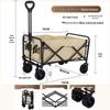 Faltbarer Outdoor Camping- und Picknickwagen