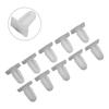 10Pcs Fixed Door Sill Strip Clips Plastic Car Door Sill Trim Strip Clips  Auto Accessories