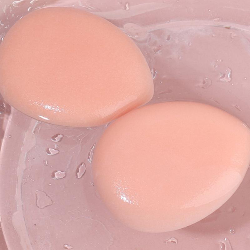 10Pcs/Box Mini Finger Puff Foundation Small Air Cushion Sponge Pad Face Concealer Foundation Cosmetic Applicator Makeup Tools
