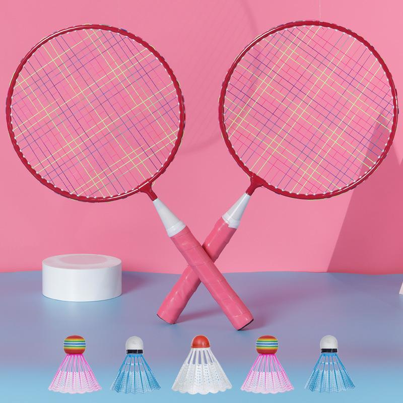 Children Tennis Badminton Toys Outdoor Indoor Sports Leisure Toys Tennis Rackets Parent-child Toys Kids Gifts
