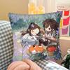 1pc Hua Cheng Xie Lian Pillow Case Fashion Square Pillowcase Bedroom Sofa Room Ins Decoration Leisure