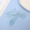 Clipe de Livro de Plástico Transparente com Suporte Auxílio de Leitura Suporte de Livro Fixo Pasta Clips de Papel Marcadores de Livro Papelaria Material Escolar