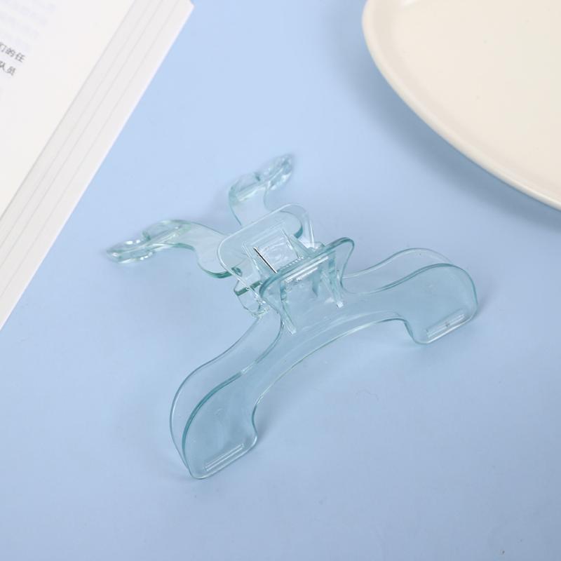 Clipe de Livro de Plástico Transparente com Suporte Auxílio de Leitura Suporte de Livro Fixo Pasta Clips de Papel Marcadores de Livro Papelaria Material Escolar