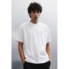 H M Loose FiT PrinTed T sHirT wHiTe soHo HeigHTs