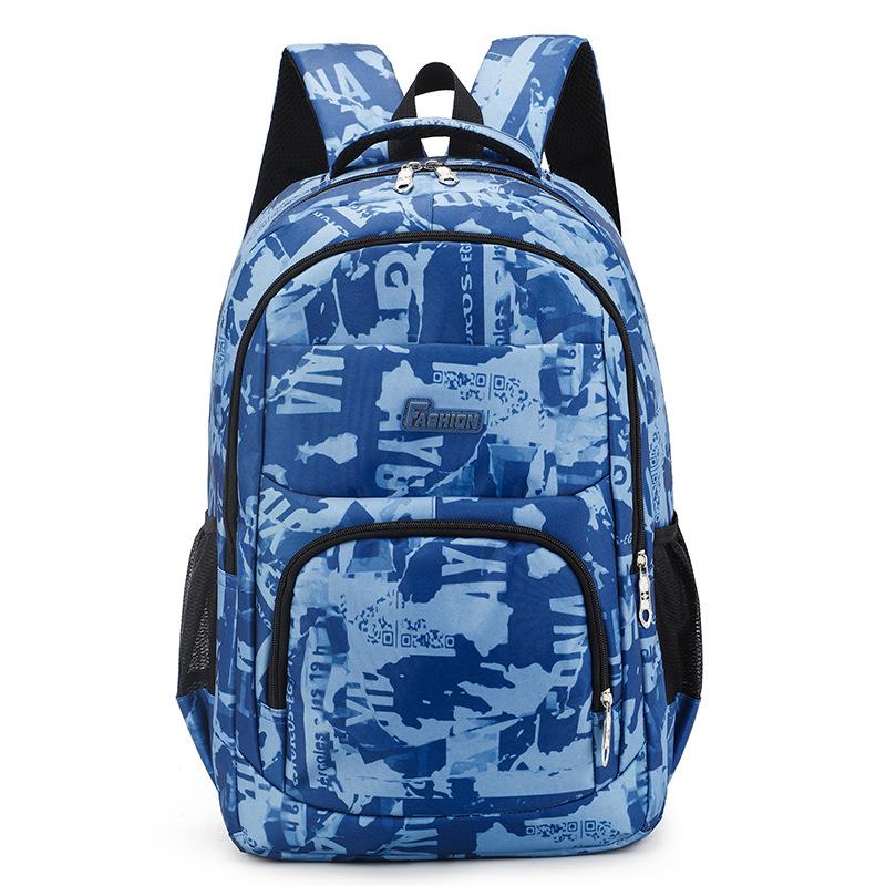 School Bags For Teenagers Travel Camouflage Large Capacity Boys Printing Men Backpack Rucksack Kids Cute Bookbag Mochilas