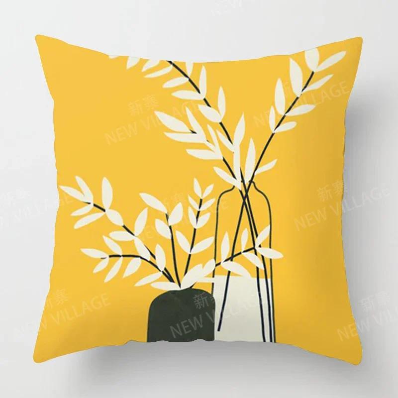 Nordic Fall Home Decor Autumn  Throw Pillow Cover Sofa Cushion Cover  Modern 45x45cm 45*45 50x50 60x60cm 40*40cm 35x35 Morandi