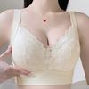 Anti Sagging Seamless Lingerie for Women Thin and Gathered Bra Without Steel Ring Plus Size Push Up Bra for Women