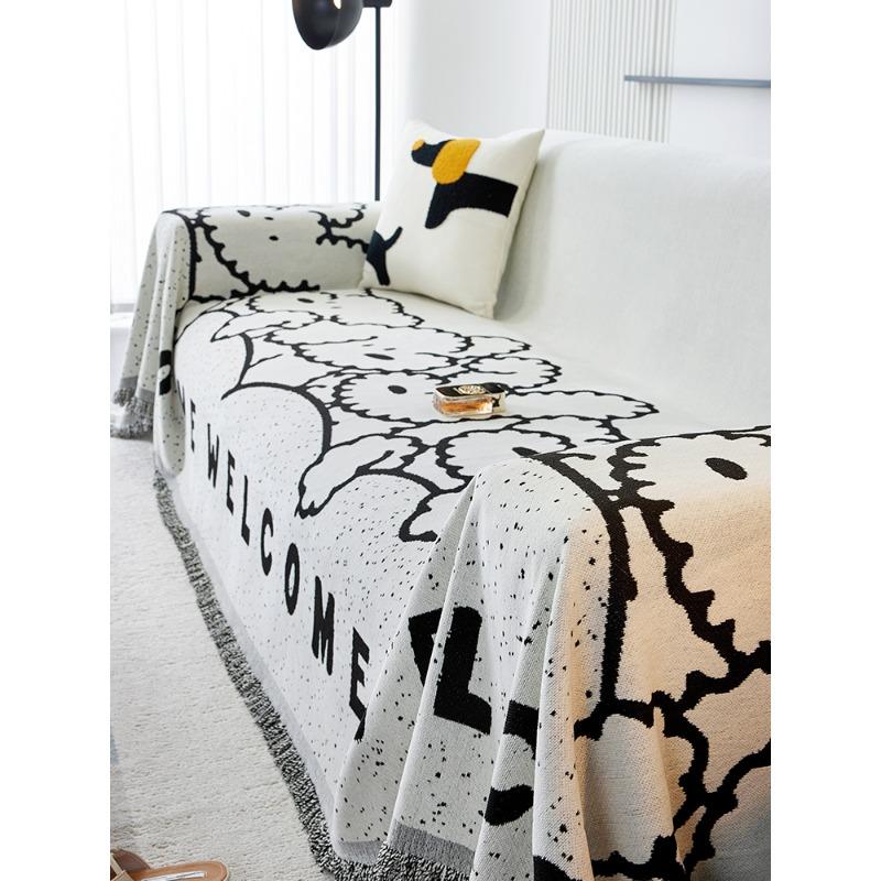 

Чехол для дивана из синели, универсальный чехол для дивана Four Seasons, универсальный чехол для подушки, одеяло 180*130cm