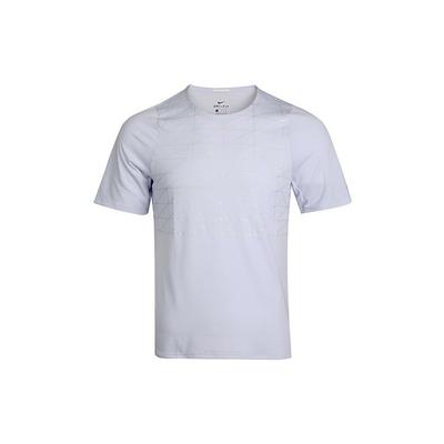 Rise 365 SS GX Reflektierender Druck Lauf-T-Shirt Herren Tops Lila CU7877-057