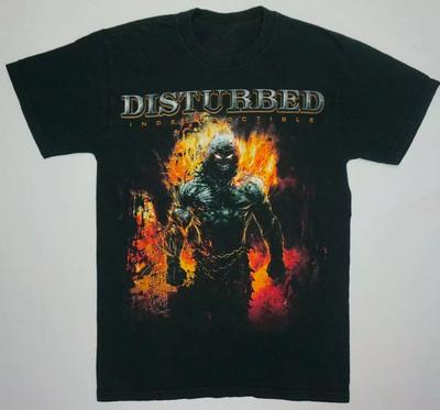 New Disturbed Indestructible Gift For Fans Unisex T-shirt Size S-5XL