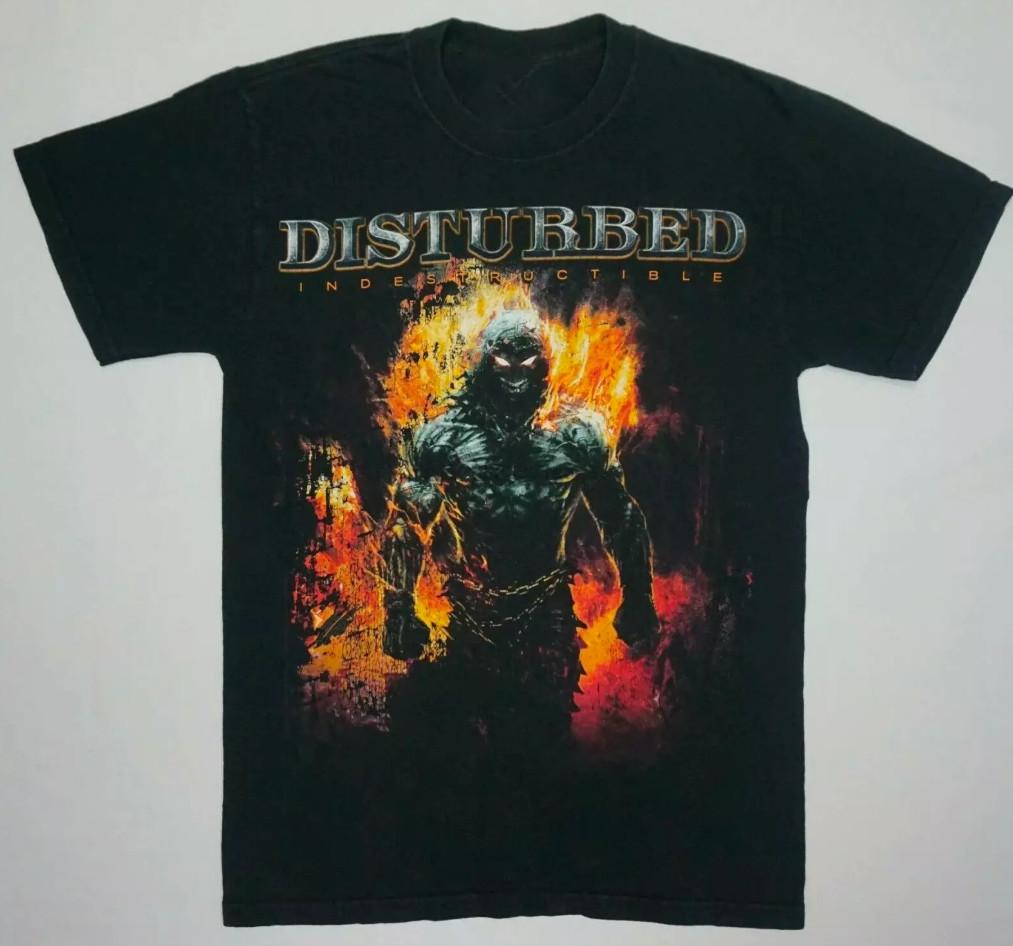 New Disturbed Indestructible Gift For Fans Unisex T-shirt size S-5XL S